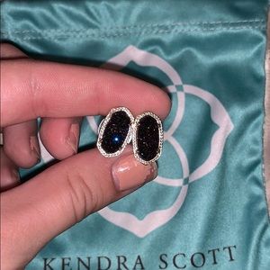 Purple Drusy Kendra Scott studs